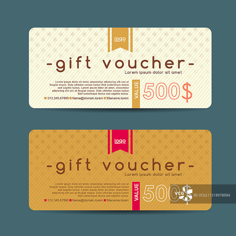 礼品券201图片素材