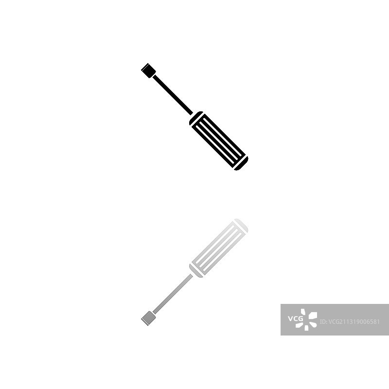 扁平螺丝刀图标图片素材