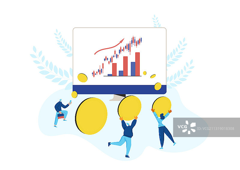 投资公司债券股市崩盘图片素材