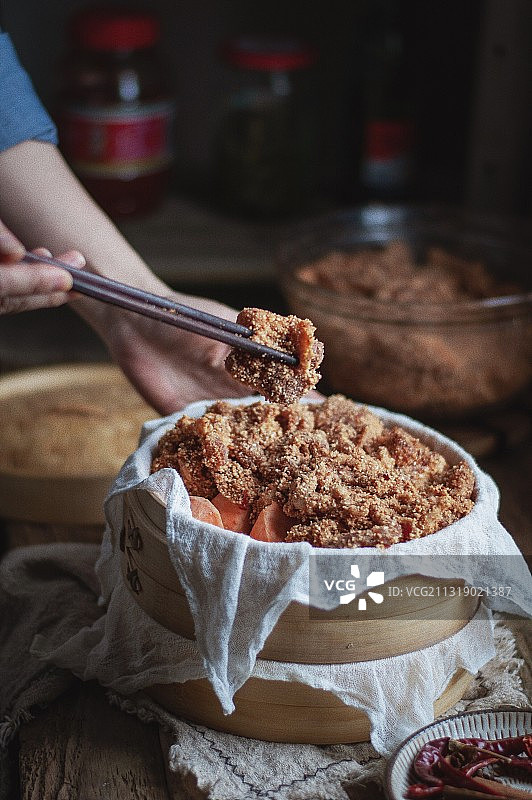 粉蒸肉图片素材