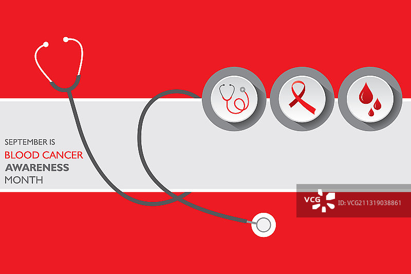 九月是血癌意识月图片素材