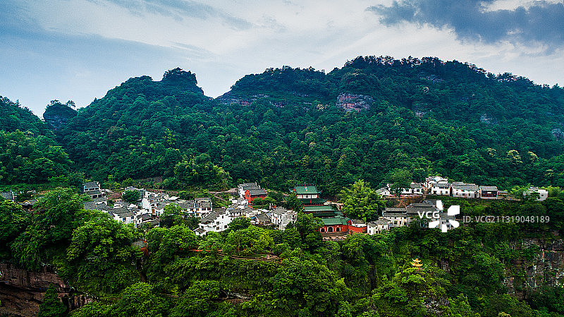 山里人家图片素材