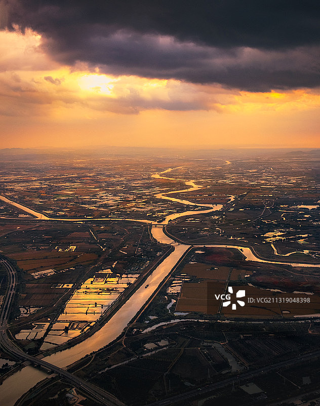 南京秦淮河江宁方山段图片素材