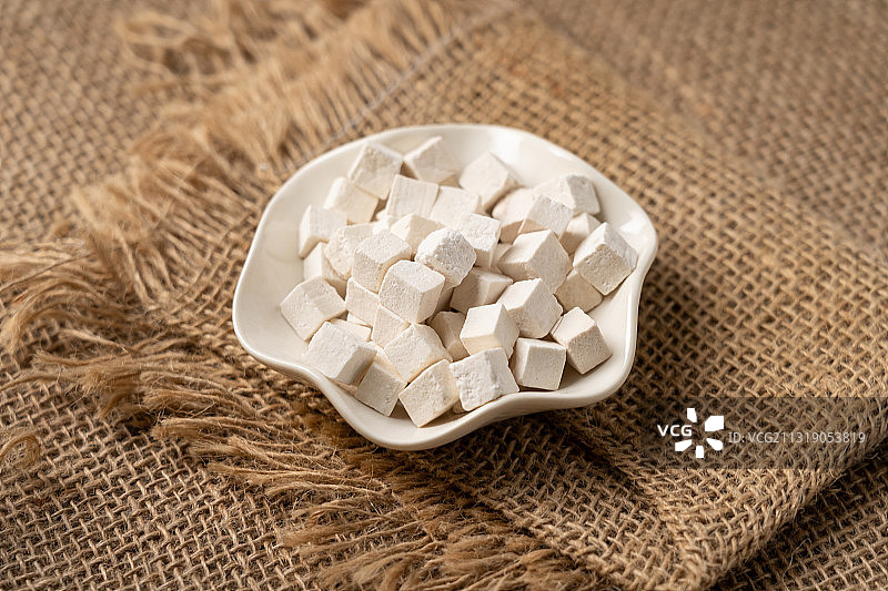 中华食谱历史悠久中药配方祛湿保健煲汤料茯苓图片素材