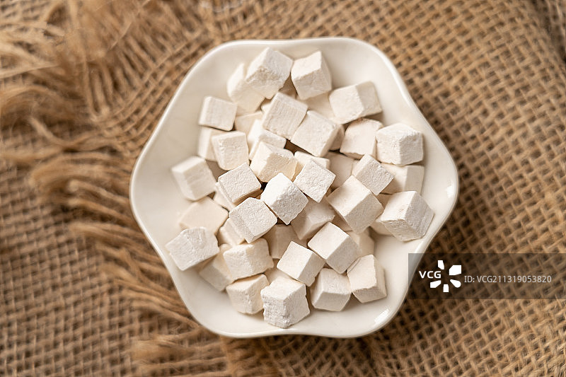 中华食谱历史悠久中药配方祛湿保健煲汤料茯苓图片素材