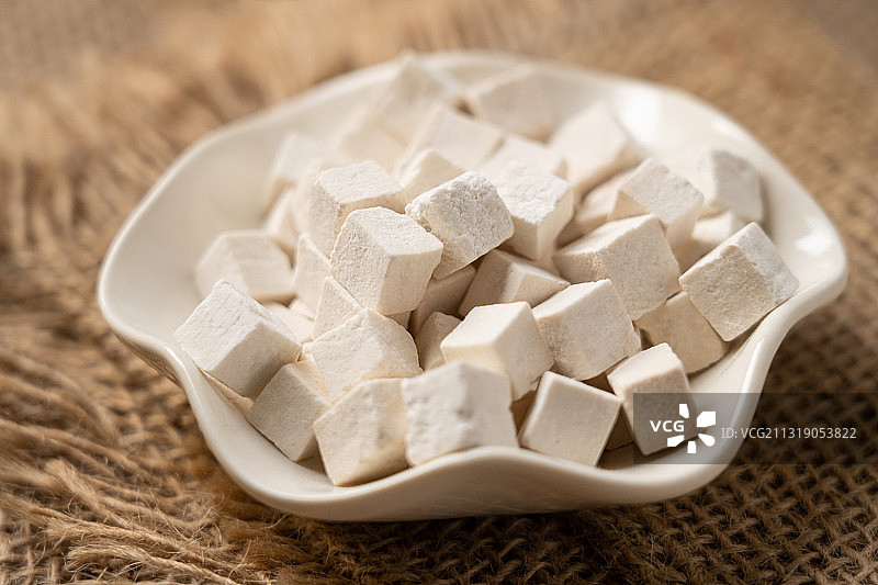 中华食谱历史悠久中药配方祛湿保健煲汤料茯苓图片素材