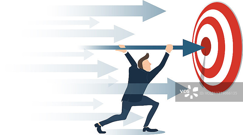 达成目标商业概念图片素材