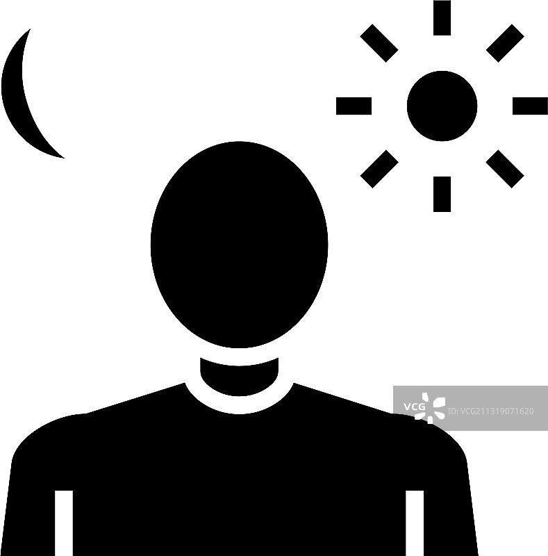 睡眠问题标志符号图标图片素材