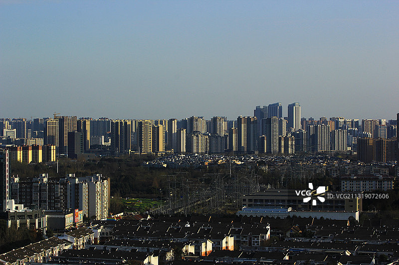 成都温江建筑图片素材