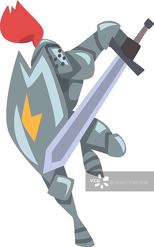 中世纪骑士精神战士角色图片素材