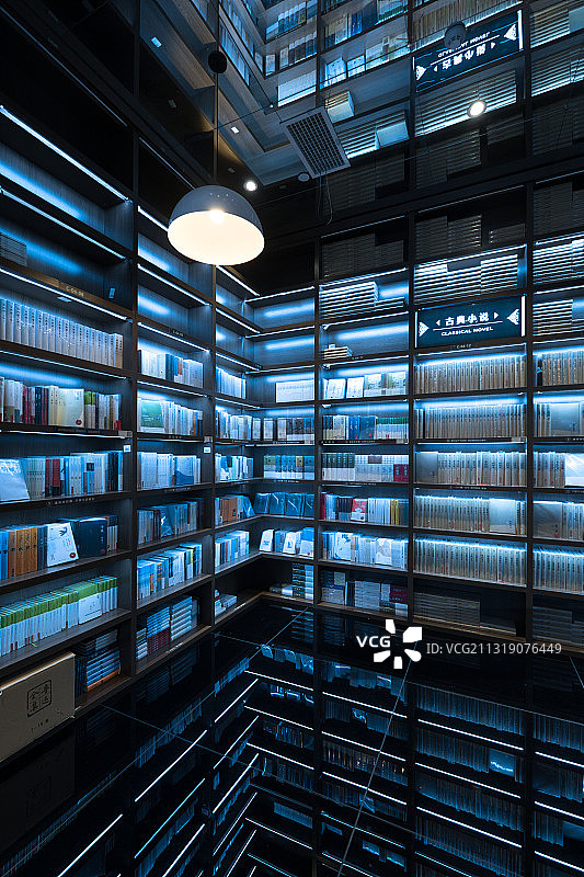 钟书阁，网红书店图片素材