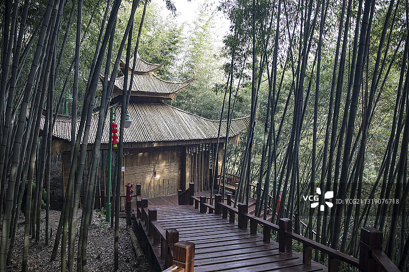 1E8A9691竹林茶馆--018.6六盘水盘州市老厂镇S图片素材