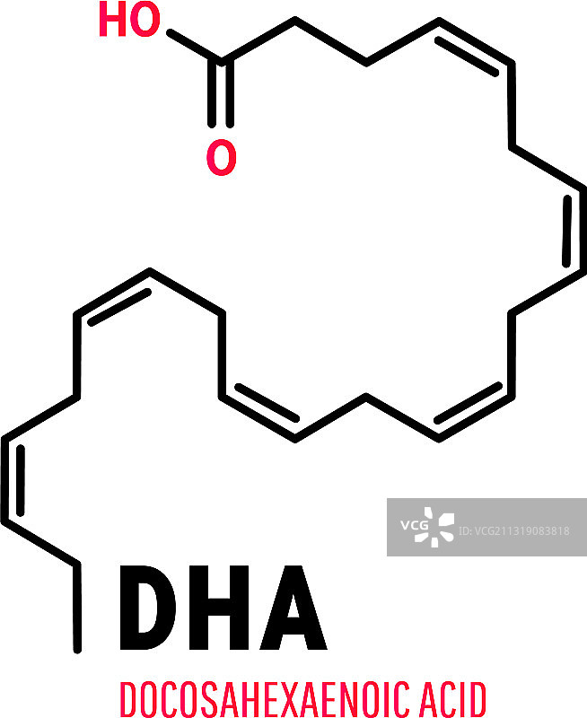 二十二碳六烯酸必需品图片素材