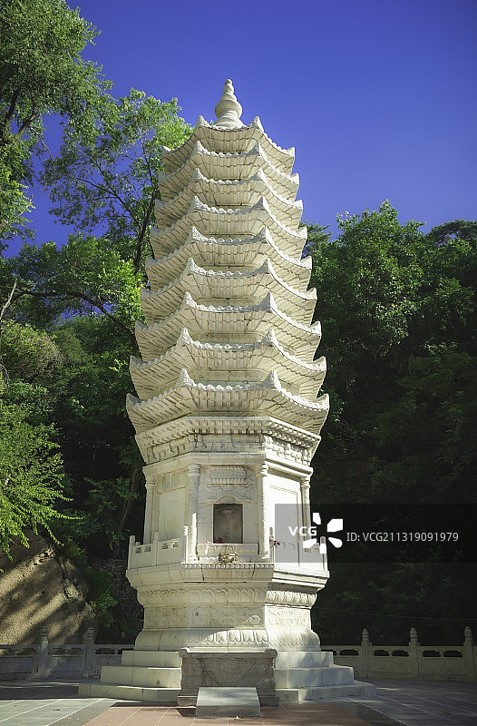 千山风景区无量观图片素材