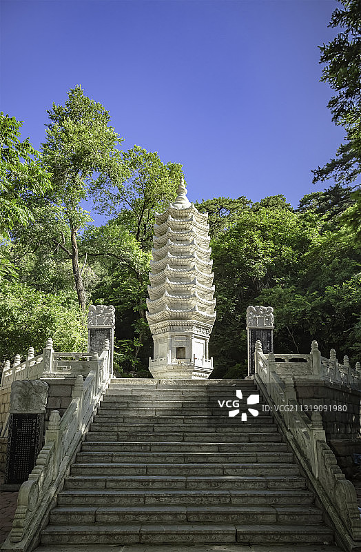 千山风景区无量观图片素材