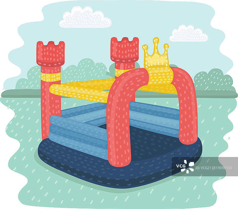 充气城堡图片素材