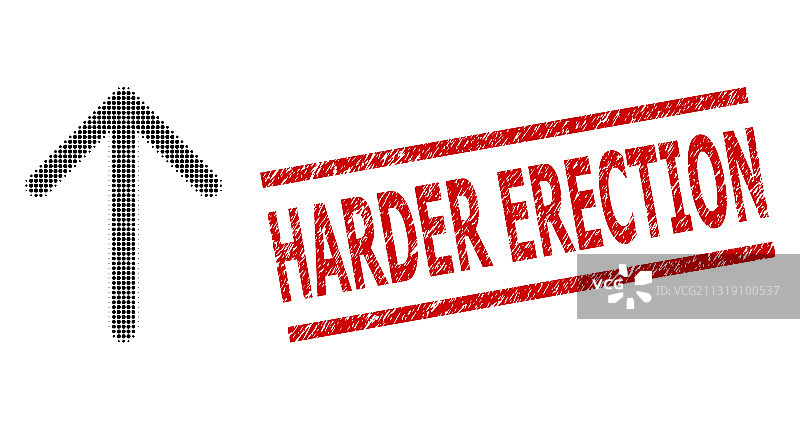 纹理勃起印章和半色调点图片素材