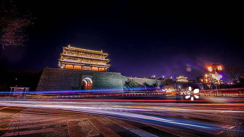 大同城墙图片素材