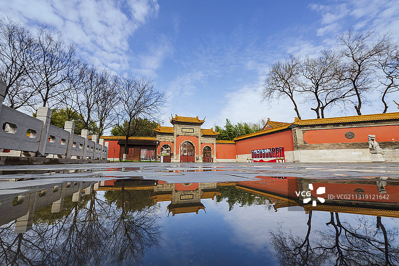 雨后天晴，江苏南京朝天宫图片素材