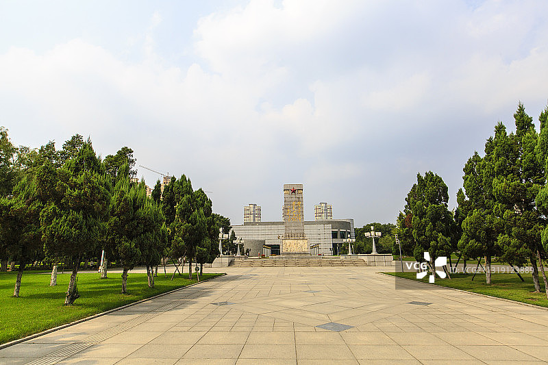 辽宁省抚顺市雷锋纪念馆外景图片素材