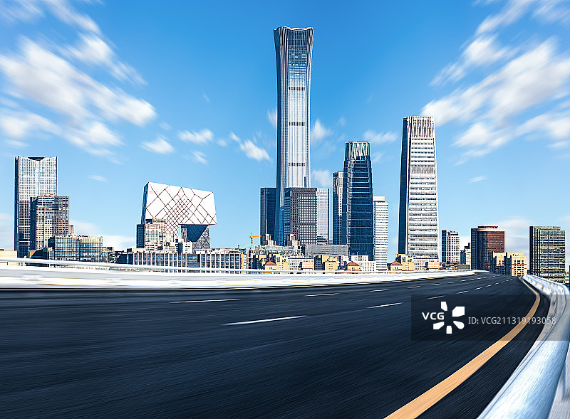 北京城市公路背景图片素材