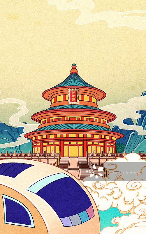 美丽中国“城市”系列图片素材