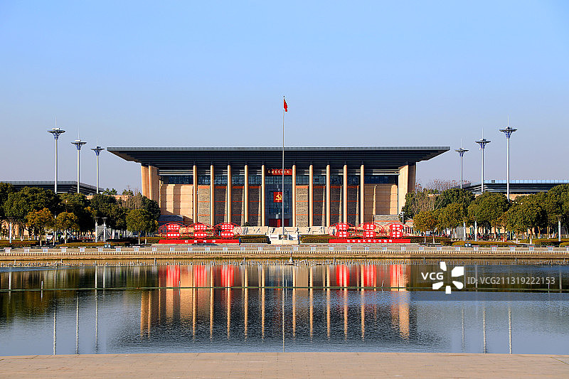 嘉兴南湖革命纪念馆七一广场图片素材
