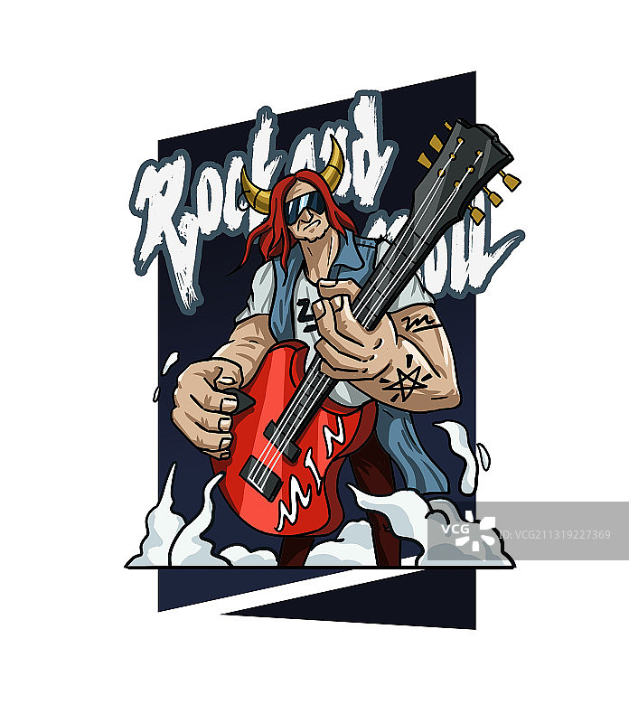 摇滚牛仔图片素材