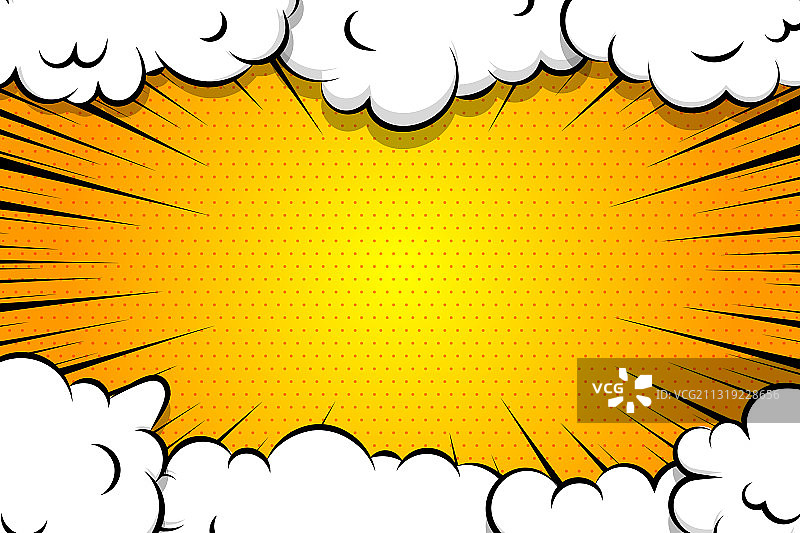 漫画书卡通对话气泡图片素材