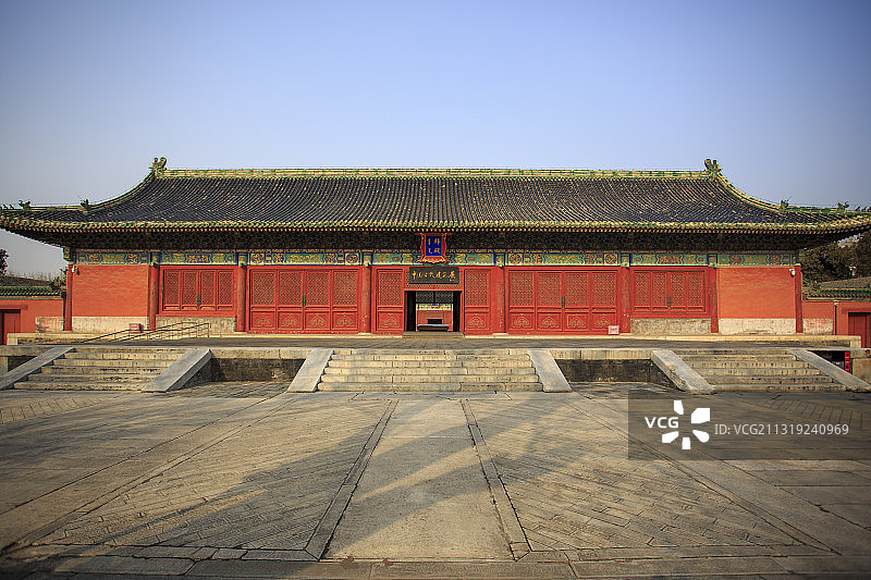 古代建筑博物馆图片素材