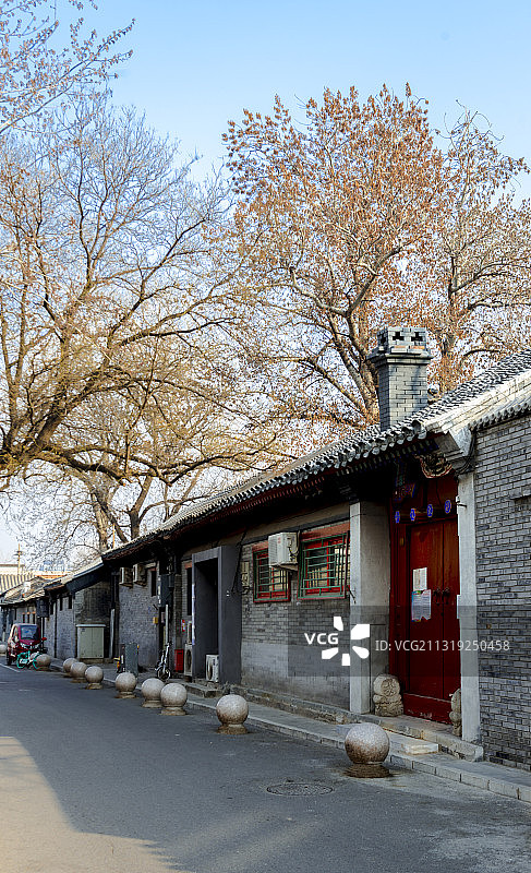 北京钱粮胡同图片素材