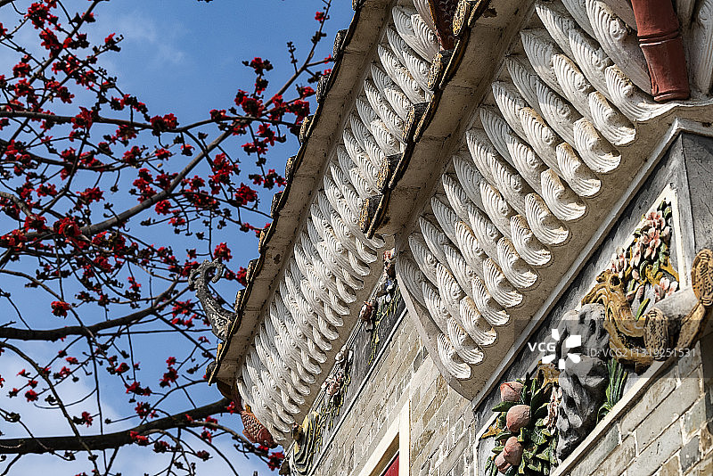 大岭村是番禺建村最古老的村落之一图片素材