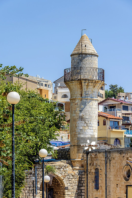 亚洲以色列的犹太小镇——采法特图片素材