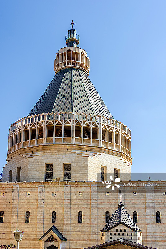 亚洲以色列拿撒勒天使报喜堂图片素材