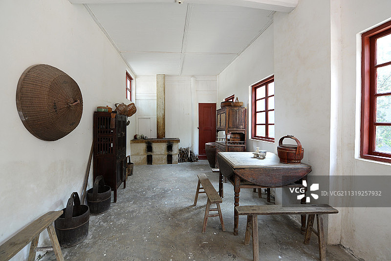 贵州省遵义市，遵义会议会址图片素材