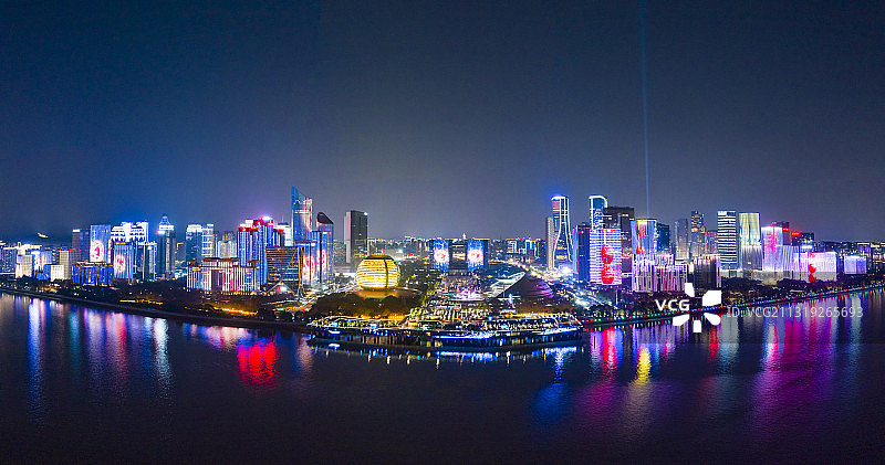 浙江杭州：钱江新城图片素材