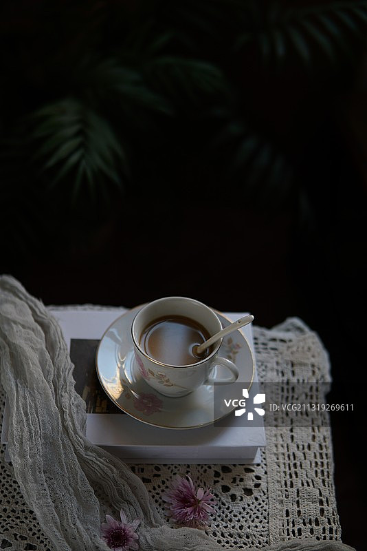 午后咖啡图片素材