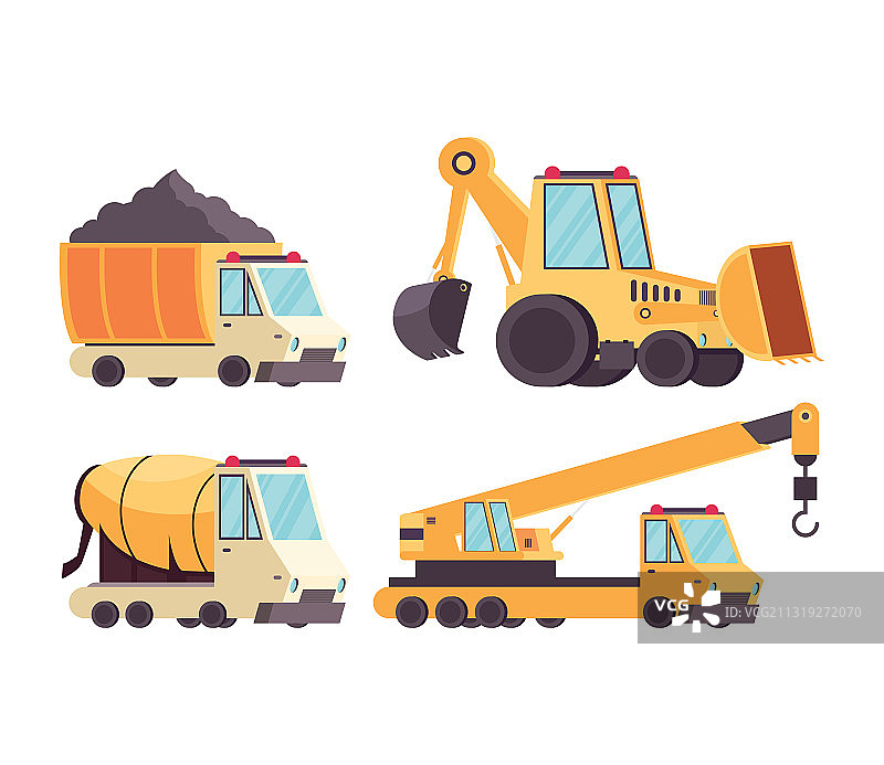 工程车辆设备合集图片素材