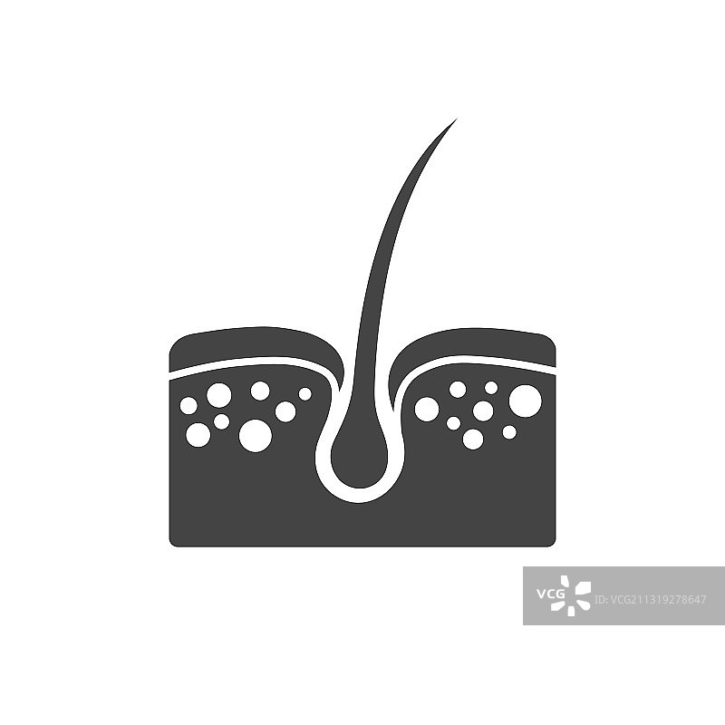 毛孔皮肤图标图片素材