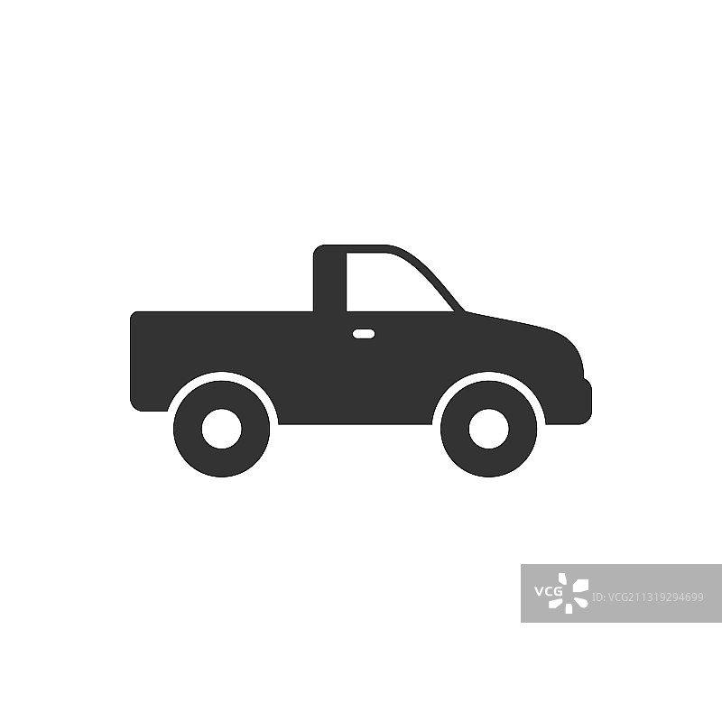 皮卡车或SUV车辆标志图标图片素材