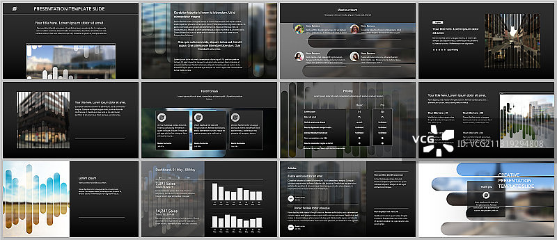 网站设计演示的模板图片素材