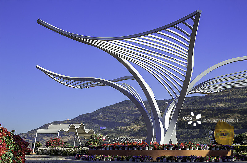 攀枝花市阿署达花舞人间景区图片素材