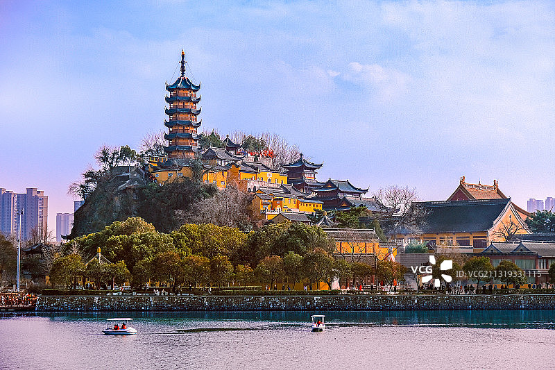 金山寺图片素材