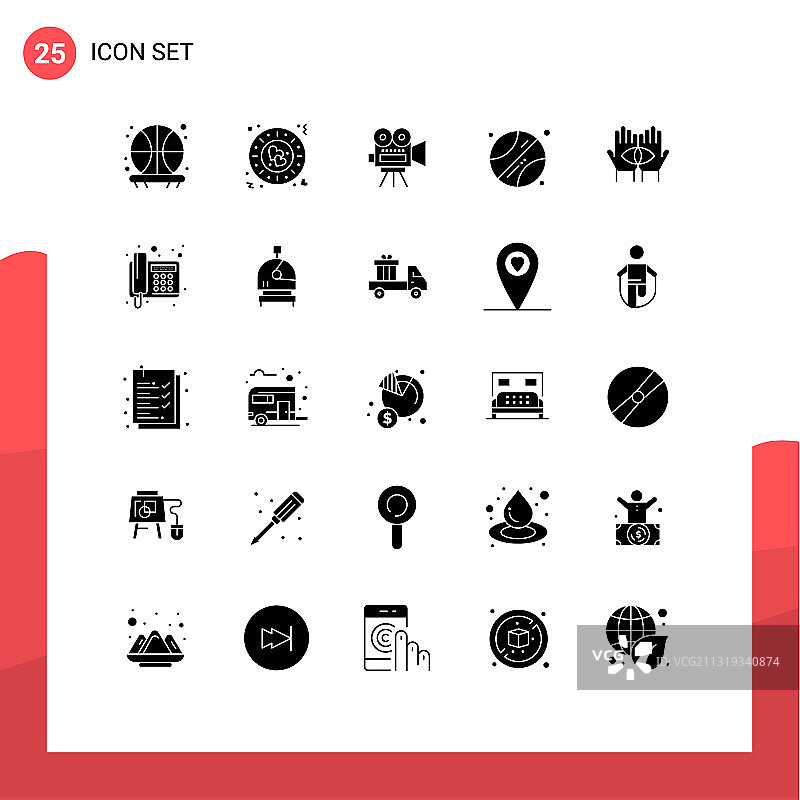 25个创意实心字形神秘素材图片素材
