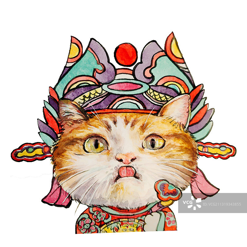 财神喵3图片素材