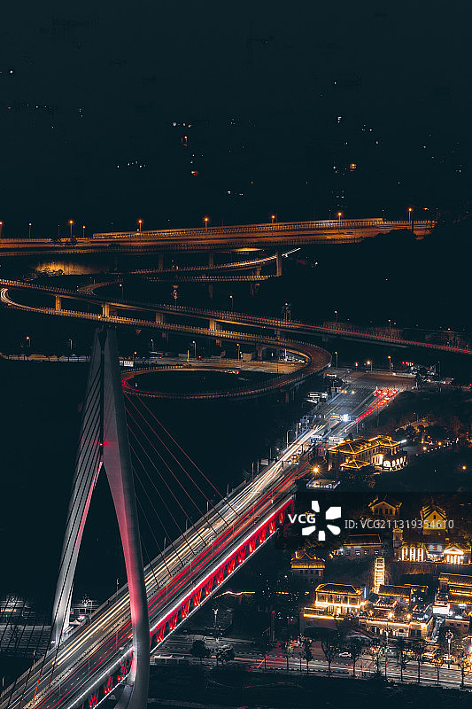多个标题重庆夜景图片素材