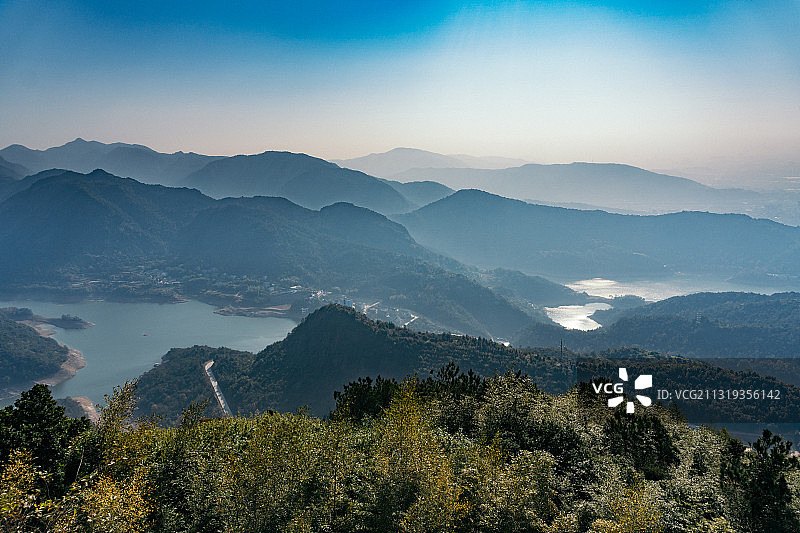 温州乐清中雁荡山图片素材