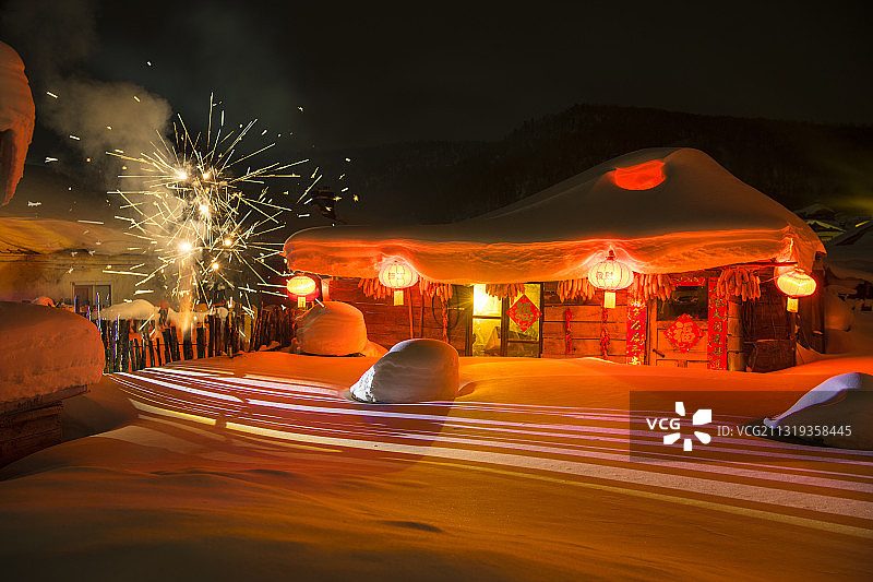 中国雪村图片素材