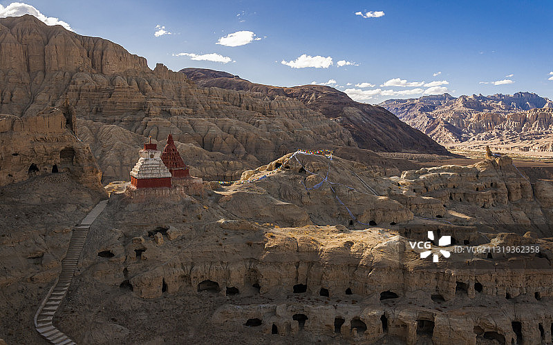 古格王朝都城的后院图片素材
