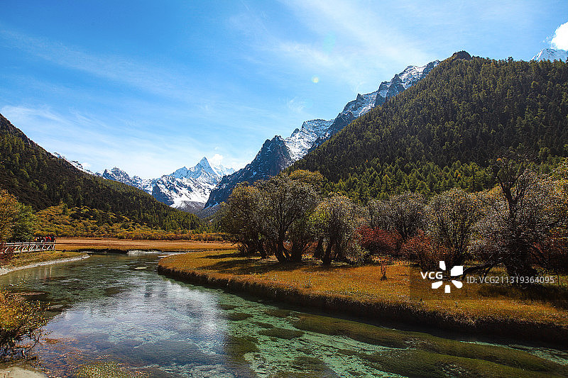 稻城亚丁风光图片素材